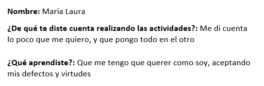 curso Construyendo amor propio