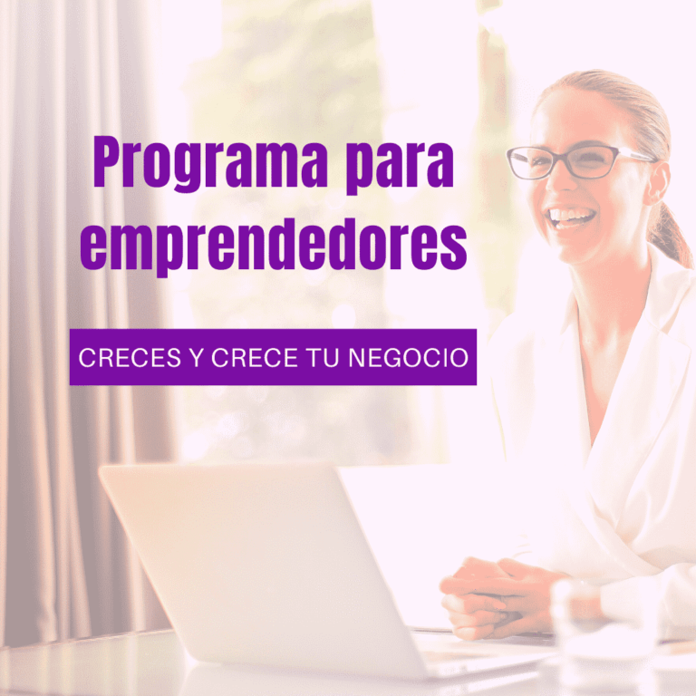 Programa para emprendedores - desarróllate y crece junto a tu negocio