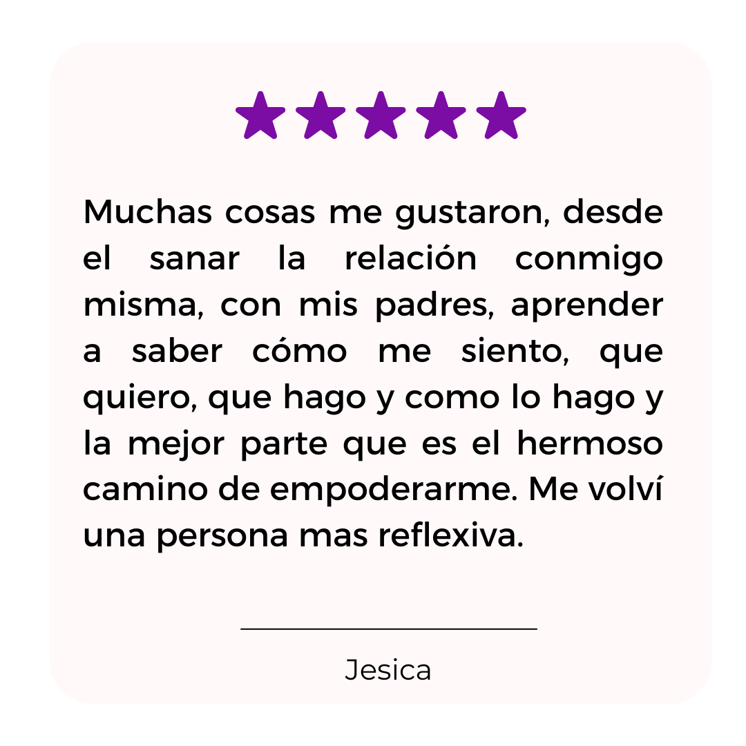 Testimonio curso amor propio